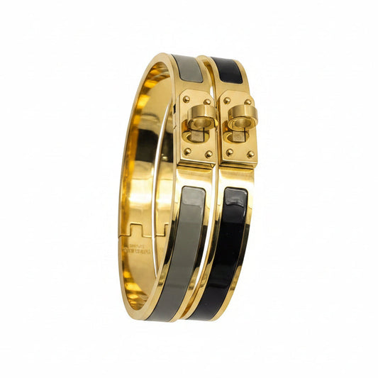 Colour Luxe Armband | Titanstahl