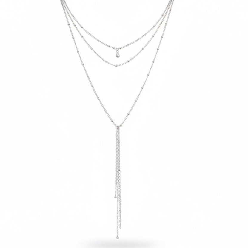 PureLine Kette Gold am Hals Damen elegant
