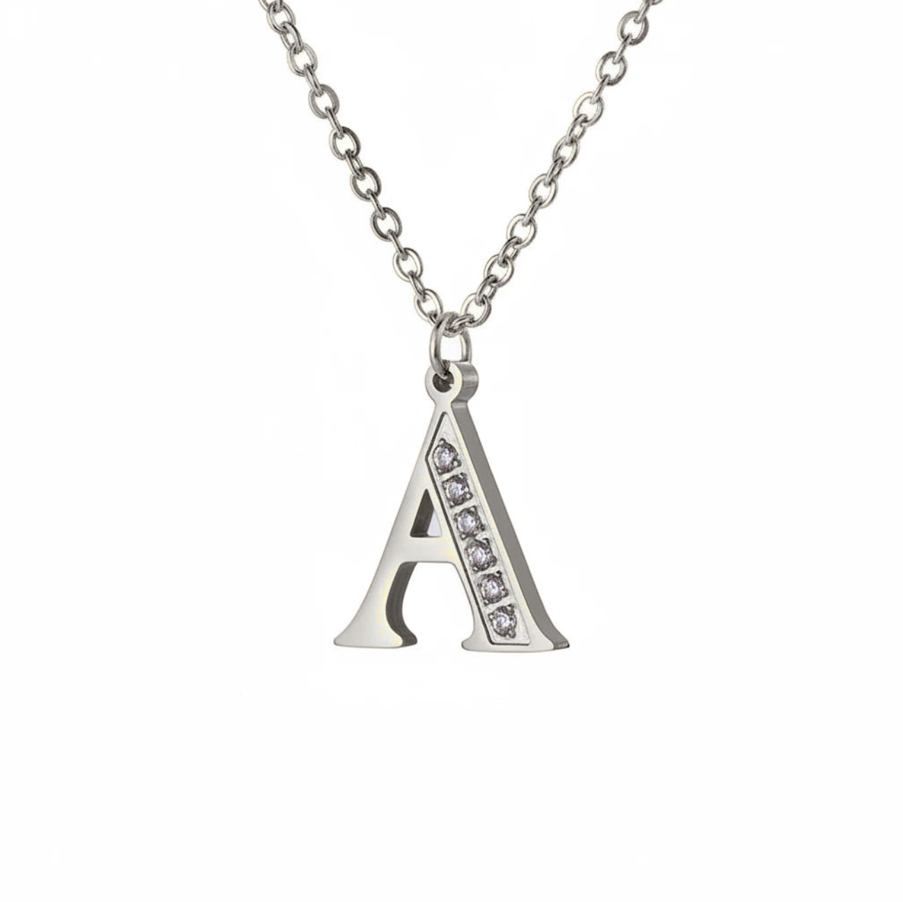 Initial Glow Halskette | Zirkonia