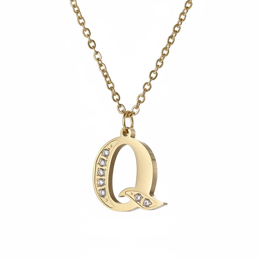 Initial Glow Halskette | Zirkonia