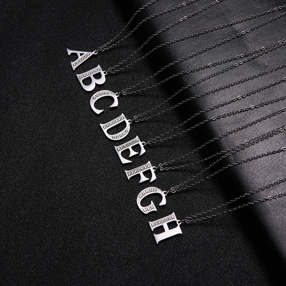 Initial Glow Halskette | Zirkonia