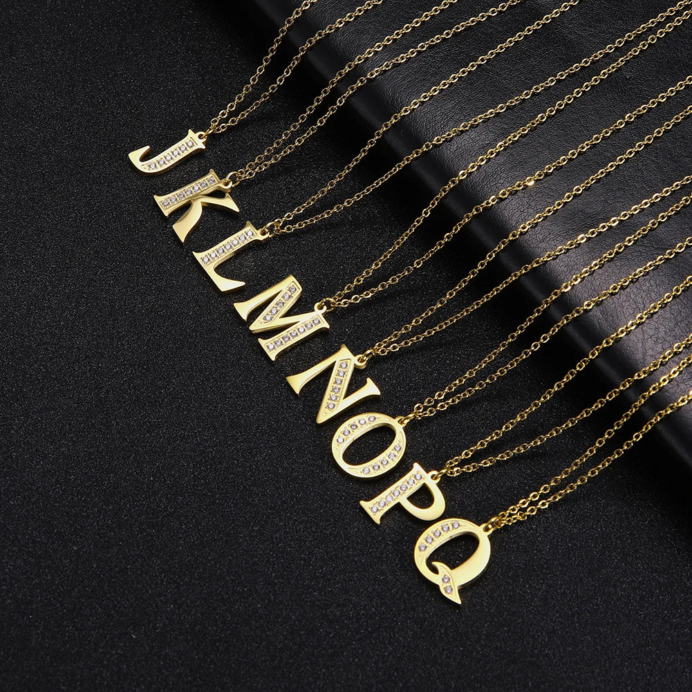 Initial Glow Halskette | Zirkonia