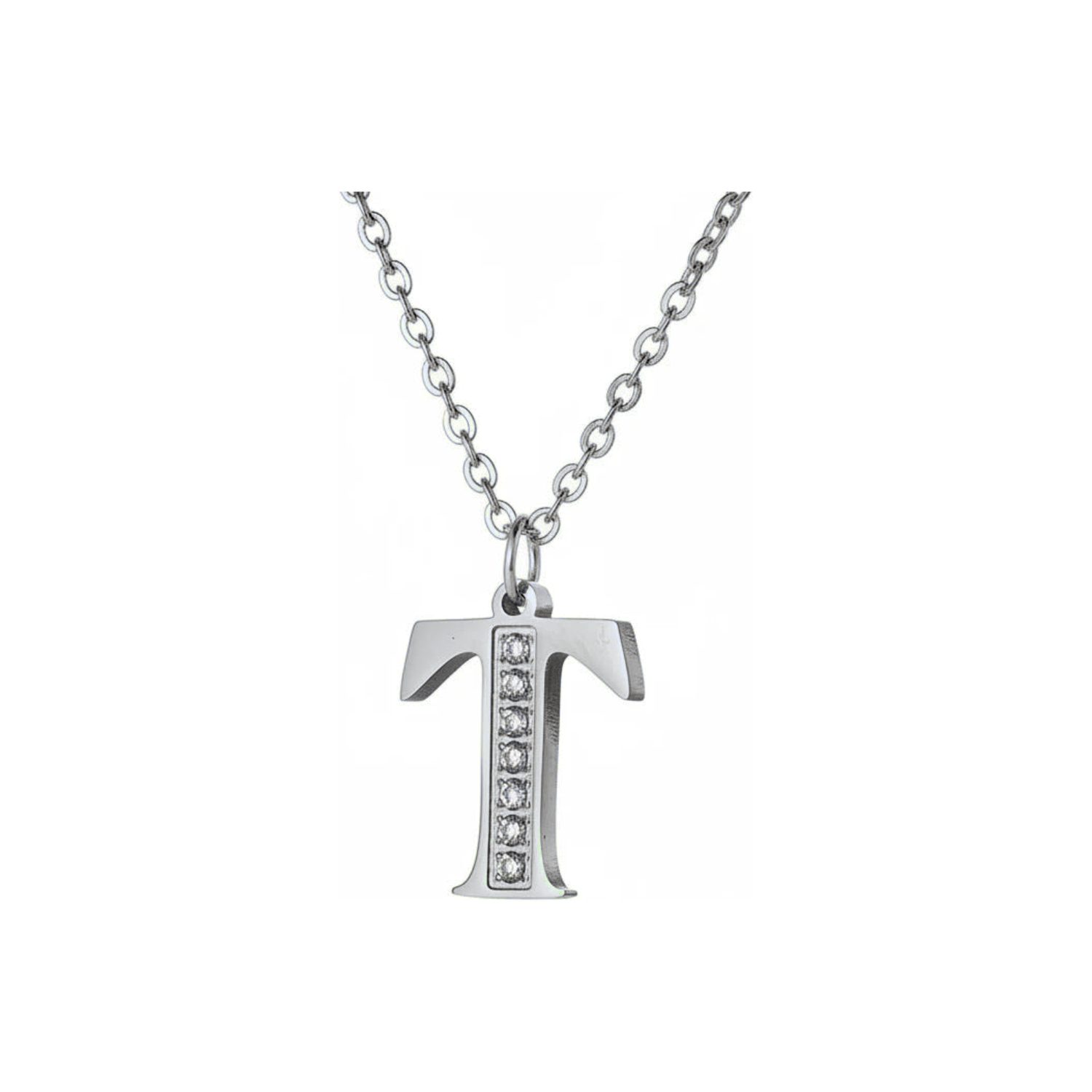 Initial Glow Halskette | Zirkonia